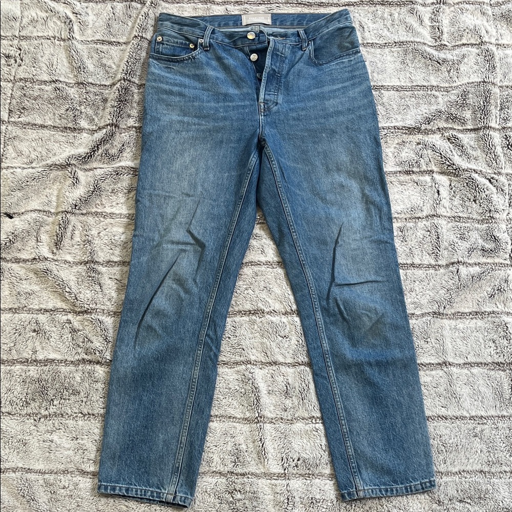 Everlane “The 90’s Cheeky Jean”Women's Straight Leg Jeans in Blue